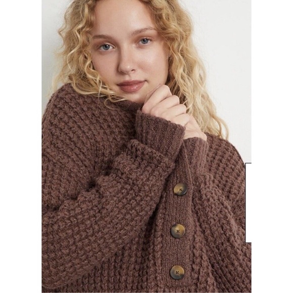 NWT Free People Whistle Thermal Henley Top! - Picture 4 of 8